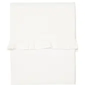 Koeka Couverture Bébé Koeka Ruffle Warm White-110 x 140 cm (Ledikantlaken)