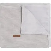 Babys Only Couverture lit bébé teddy Sense caillou gris