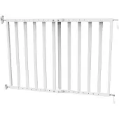 Noma Barrière de sécurité extensible 63,5-106 cm Bois Blanc 94153