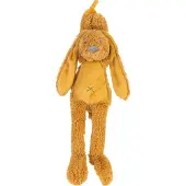 Happy horse Boîte à musique Doudou lapin Richie ocre - cadeau apaisant pour bébé
