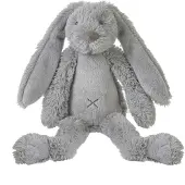 Happy horse - Peluche lapin gris Richie, petit modèle - 28 cm. Jouet en peluche