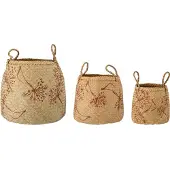 Bloomingville Paniers Molli set de 3 pièces