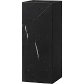 Audo Copenhagen Plinth Pedestal Table Black Marble Marquina