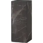 Audo Copenhagen Plinth Pedestal Table Grey Kendzo Marble