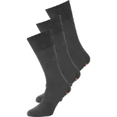 Falke Chaussettes gris foncé / orange
