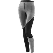 Loeffler Transtex Merino Base Layer Pants Gris 44 Femme