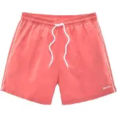 Bench Shorts de bain saumon / blanc