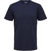 SELECTED MEN T-Shirt 'SLHAspen' bleu marine