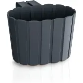 Prosperplast Pot À Fleurs Avec Crochet 2,2l Boardee Ddez200-S433 Anthracite