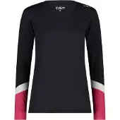 CMP 32l4246 Long Sleeve T-shirt Noir XS Femme