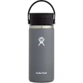 Hydroflask Bouteille Isotherme Hydro Flask Wide Mouth Flex Sip Lid Stone 473 ml