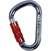 Climbing Technology Snappy Tg Anodized Snap Hook Rouge,Bleu