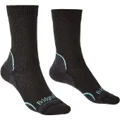 Bridgedale Chaussettes Bridgedale Femme Hike Lightweight Coolmax Performance Boot Graphite Mint-L