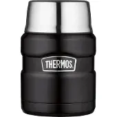 Thermos King, Lunch box, Noir
