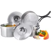 Tatonka Cookset Regular Camping Pot-Pan-Set d'ustensiles de cuisine