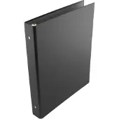 Kangaro Classeur à anneaux, mécanisme à 23 anneaux, DIN A4, noir en carton, pelliculé, largeur du dos : 25 (A4, 25 mm, 1 pcs)