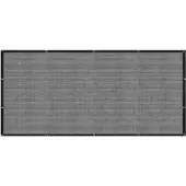 vidaXL Filet pour remorque PEHD 3 x 5 m Noir