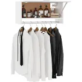 vidaXL Armoire blanche 70x32,5x35 cm Bois composite