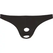 Svenjoyment Underwear - Showmaster string pour homme (noir) - L