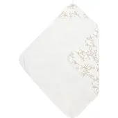 Meyco Kapuzentuch Branches - Sand - 90x90cm