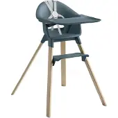 Stokke Chaise haute Clikk Fjord Blue