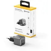 Alogic Rapid Chargeur Mural USB-C GaN – Puissance de sortie 30W – Tension d'entrée 100-240VAC – Inclus manuel d'instructions