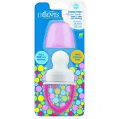 Dr. Browns DR. Mangeoire en silicone BROWN'S 4+ mois rose No.TF005