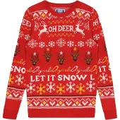Jack & Jones Jorhoho Knit Sweatshirt Rouge 16 Years Garçon
