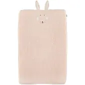 Trixie Housse pour matelas à langer Textile bébé 70x45cm Mme Rabbit Coton
