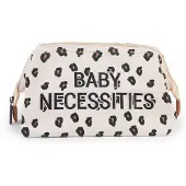 Childhome Baby Necessities Canvas Leopard trousse de toilette 1 pcs