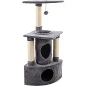 Flamingo Midas Cats Scratcher Argenté 38 x 38 x 105 cm