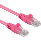 ACT CAT6A UTP 3m, 3 m, Cat6a, RJ-45, RJ-45, Pink