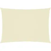vidaXL Voile d'ombrage Oxford Rectangulaire 2x4,5 m Crème