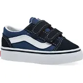 Vans Chaussures - Old Skool - Marine av. Velcro - - 22,5 - Chaussures