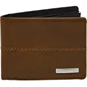 Quiksilver Stitchy Tri-Fold Porte-monnaie homme marron