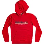 Quiksilver All Lined Up Sweatshirt Rouge 12 Years Garçon