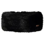 Barts - Bandeau en fourrure synthétique - Fur Headband Black pour Femme - Noir