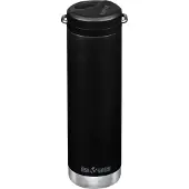 Klean Kanteen Tkwide 20oz With Twist Cap Insulated Thermal Bottle Noir