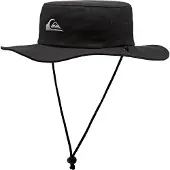 Quiksilver Chapeaux 'Bushmaster' gris clair / noir