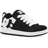 Dc-shoes Court Graffik - Sneakers Bébé - Noir - Pointure 34 - Cuir suédé