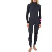 Hurley Combinaison En Néoprène à Manches Longues Et Fermeture éclair Sur La Poitrine Pour Femme Plus 5/3 Mm Wfs0012504