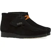 Clarks Chaussure à lacets 'Wallabee Boot' noir