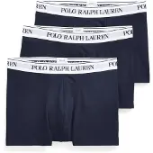 Ralph Lauren Boxers 'Classic' bleu nuit / gris / blanc