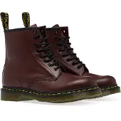 Dr. Martens Bottes à lacets '1460' rouge cerise