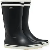 Aigle Bottes de Pluie Aigle Women Malouine Bt Marine Blanc-Taille 38