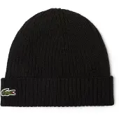 Lacoste Bonnet Côtelé - Noir, Noir