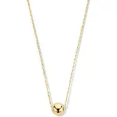 SPARKLE14 Kettenbirne 0,5 mm 40 + 1,5 cm - Gold, (Or jaune 14 carats)