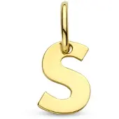 Marie-Celeste Celeste hanger letter - Goud, (Or jaune 14 carats)