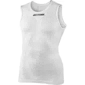 Biotonik Mesh Flex Sleeveless Base Layer Blanc Homme