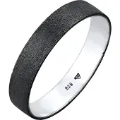 KUZZOI Bague noir